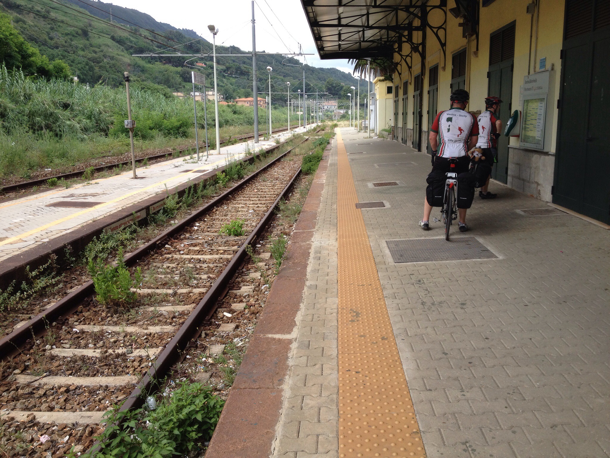 Bikes, trains and ferries